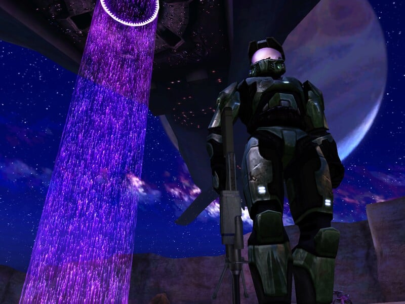 In Game Screen Shot of Master Chief