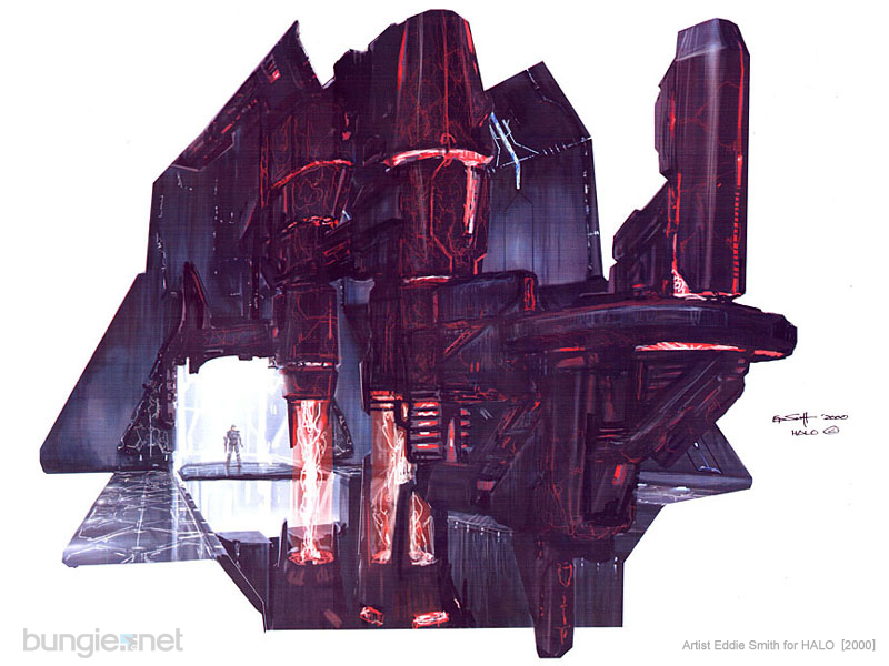 Early Concept Art of Alien Architecture Early Concept Art of Alien Architecture